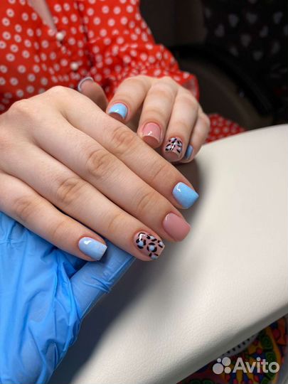 Маникюр с покрытием гель-лаком