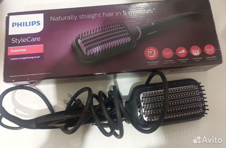 Расческа-выпрямитель Philips BHH880