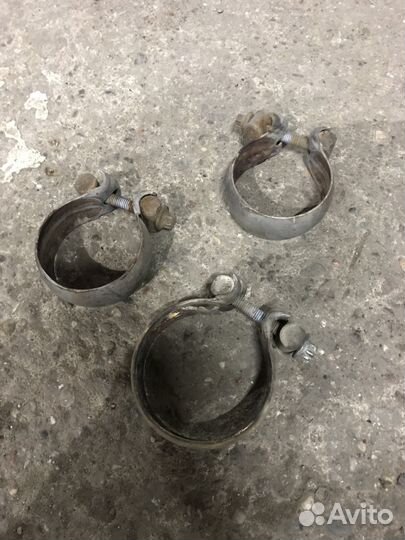 Мерседес мл 164 хомут катализатора