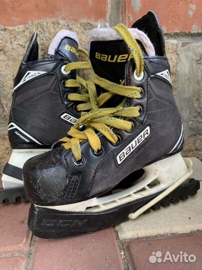Хоккейные коньки детские Бауэр