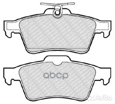 Колодки тормозные FDB1766 Ferodo