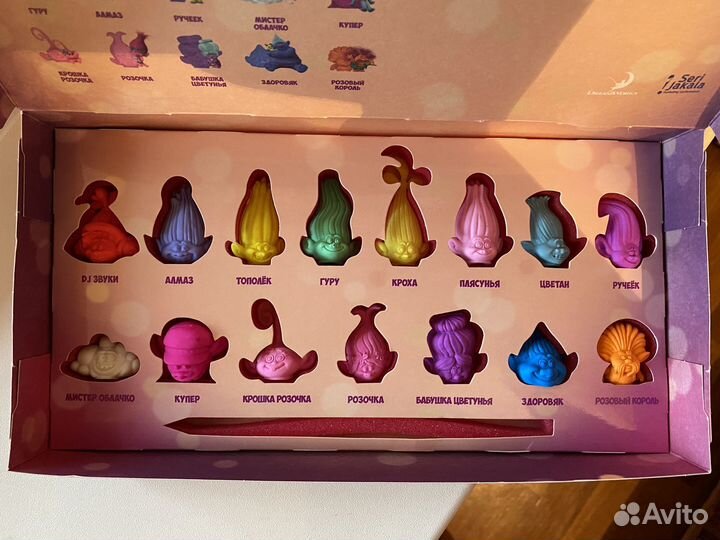 Ластики Тролли Пятёрочка. Полная коллекция