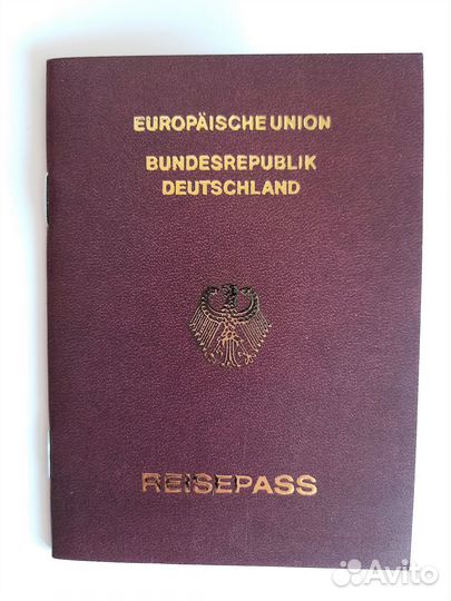 Блокнот Немецкий паспорт