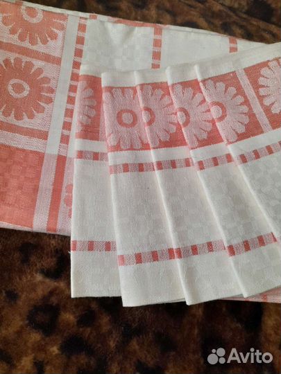 Скатерти, салфетки и полотенца СССР