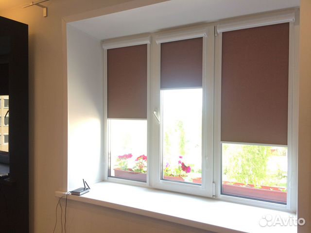 Рулонные шторы роллайт