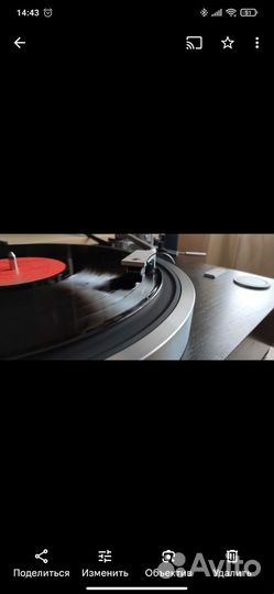 Проигрыватель винила yamaha gt 750