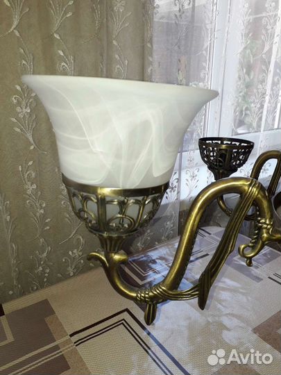 Люстра потолочная подвесная большая