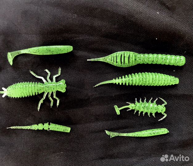 Силиконовые приманки на щуку и окуня