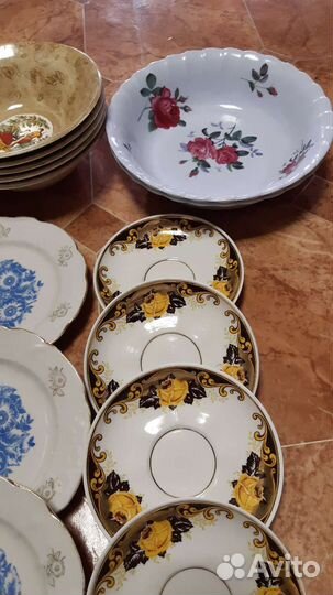 Набор столовой посуды СССР