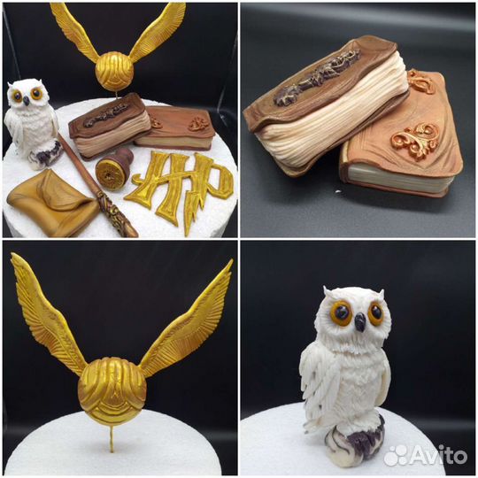 Сладкий декор для тортов из сахарной мастики