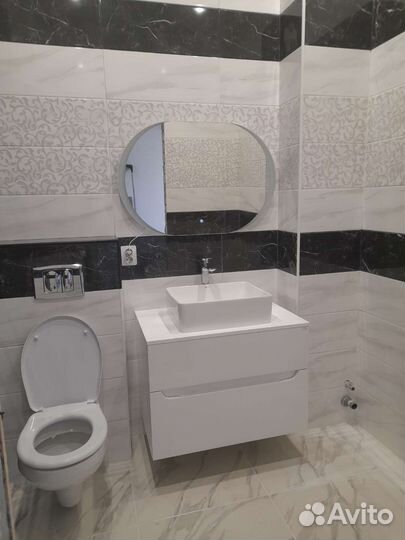 Ремонт ванной туалета квартиры под ключ