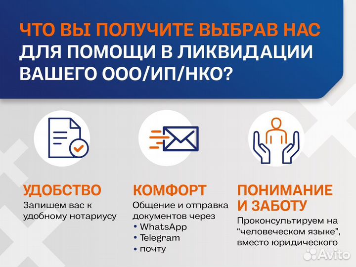 Ликвидация ооо/ип/нко/снт онлайн