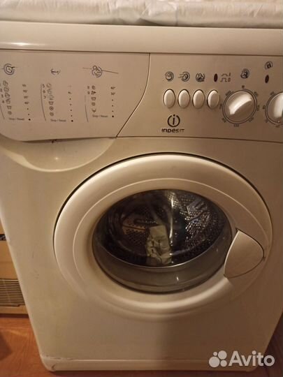 Стиральная машина бу, Indezit, 5кг, бак нержавейка