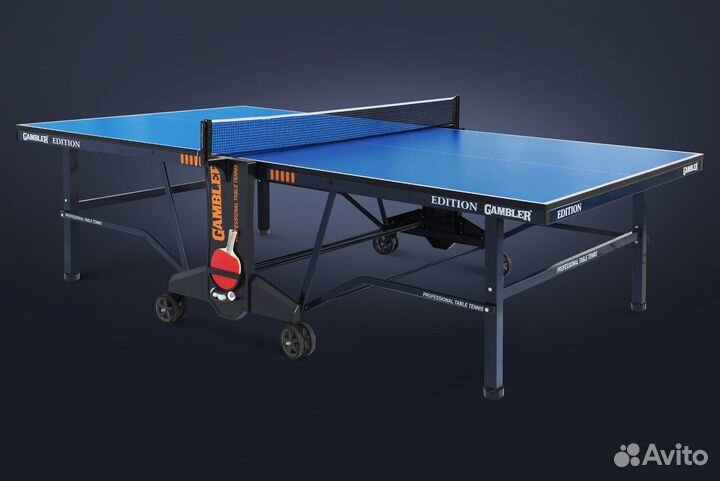 Теннисный стол Gambler edition blue