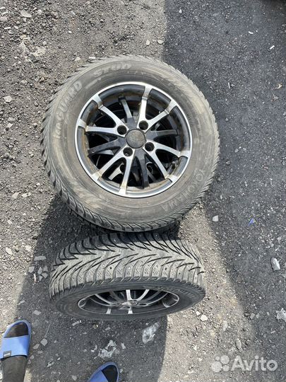 Зимняя резина на дисках r 13 LADA