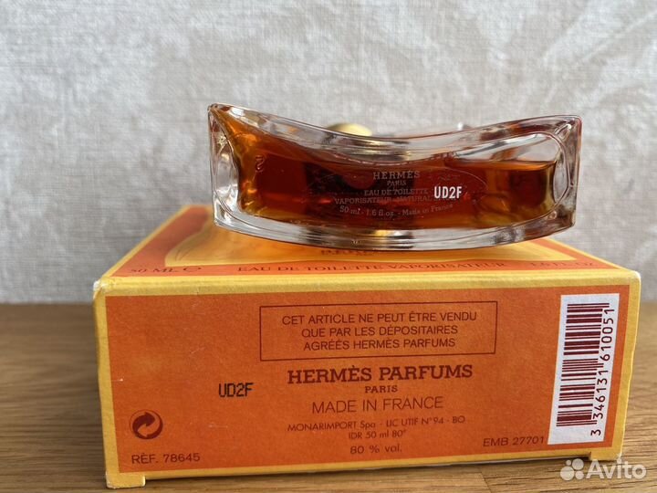 Hermes 24 Faubourg EDT 50ml 1995 год