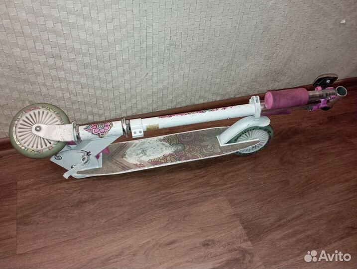 Самокат детский Reaction для девочек, 125 мм