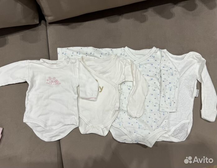 Детские вещи пакетом 0-3 мес на девочку