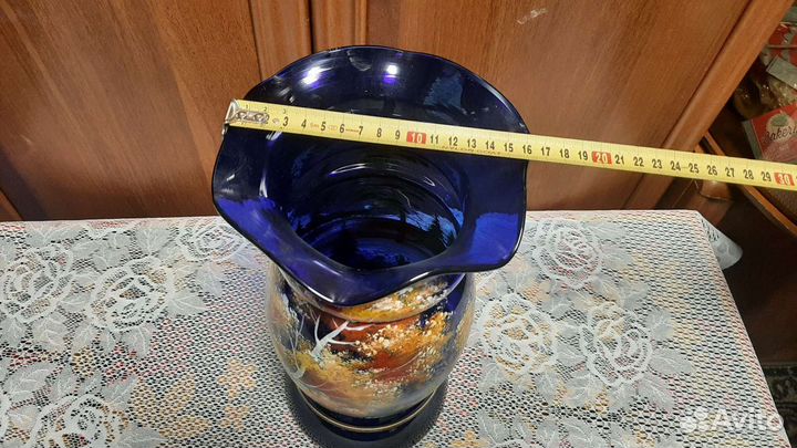 Ваза большая с росписью