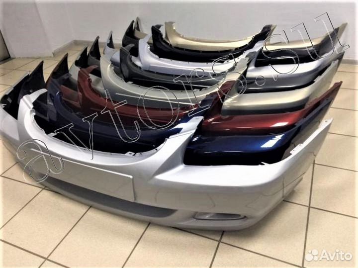 Бампер в цвет Хендай Акцент