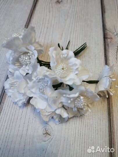 Цветы для скрапбукинга