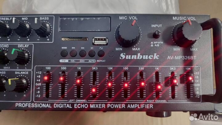 Микшер,усилитель,караоке,эквалайзер 
