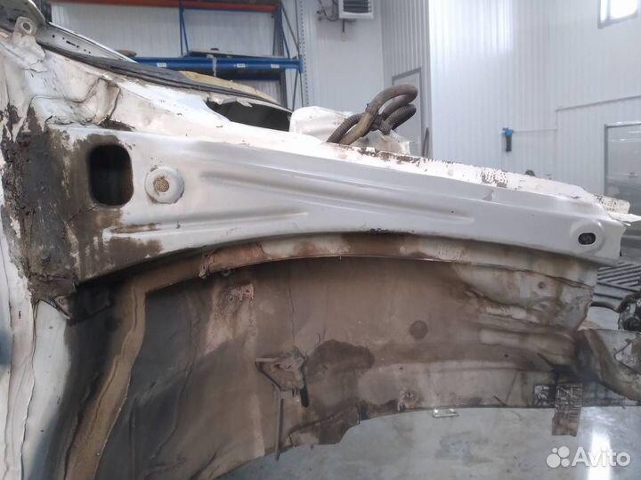 Лонжерон передний правый Skoda Rapid