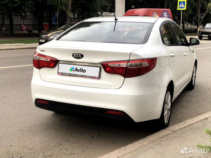 Kia Rio 1.6 МТ, 2014, 120 387 км