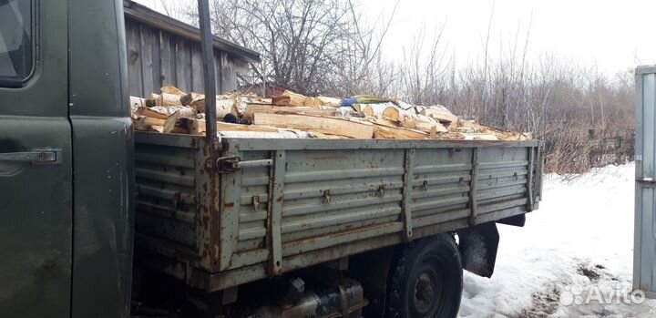 Дрова березовые колотые