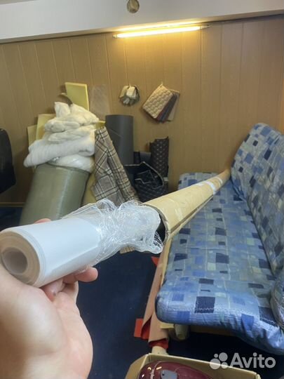 Фотофон виниловый белый новый