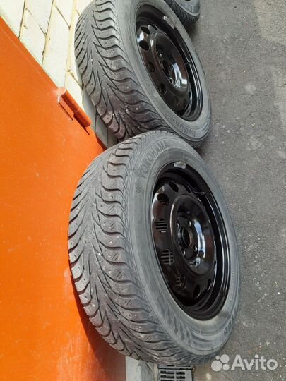 Диски r15 4x100 цо 54.1 с резиной б.у