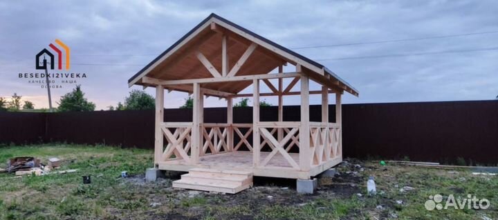 Беседка для дачи