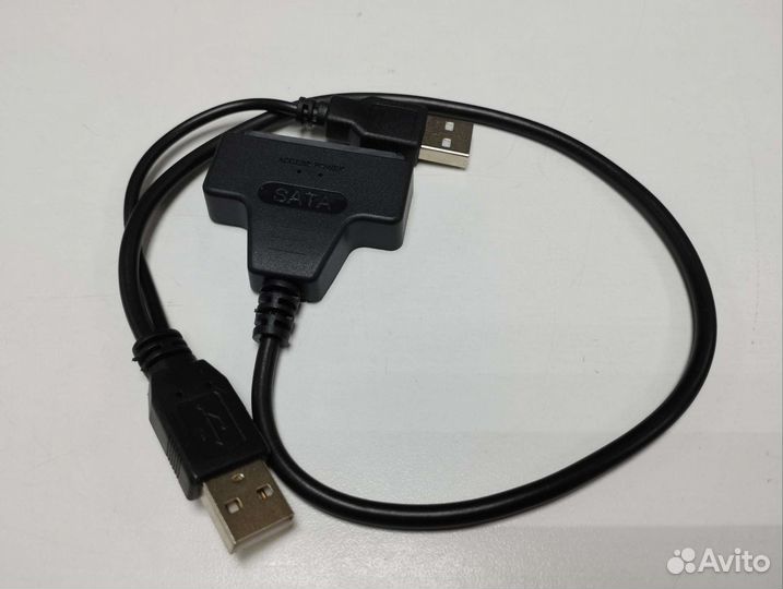 Адаптер/Переходник USB-SATA + доп.питание, разные