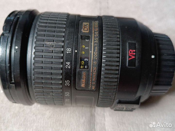 Объектив nikon 18 200mm f/3,5-5,6G ed