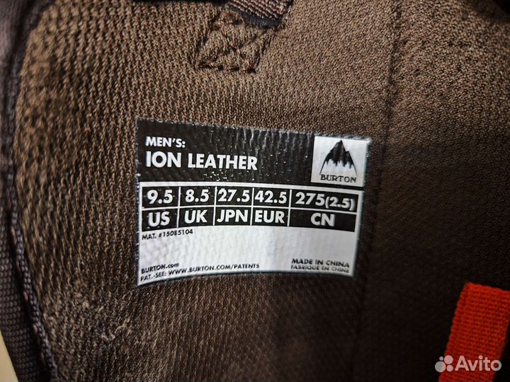 Сноубордические ботинки Burton ION