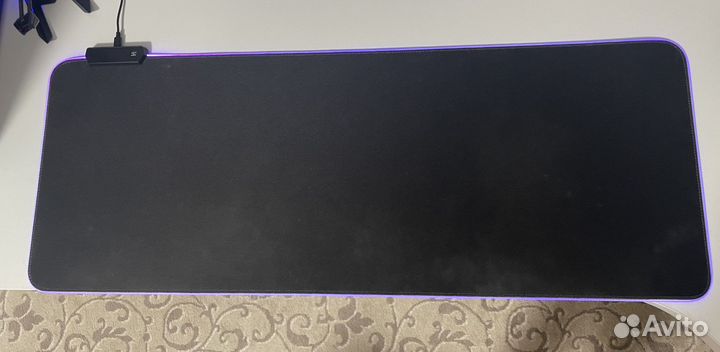 Игровой коврик для мыши с подсветкой RGB