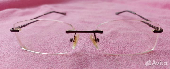 Очки б у мужские с диоптриями в фирменной оправе