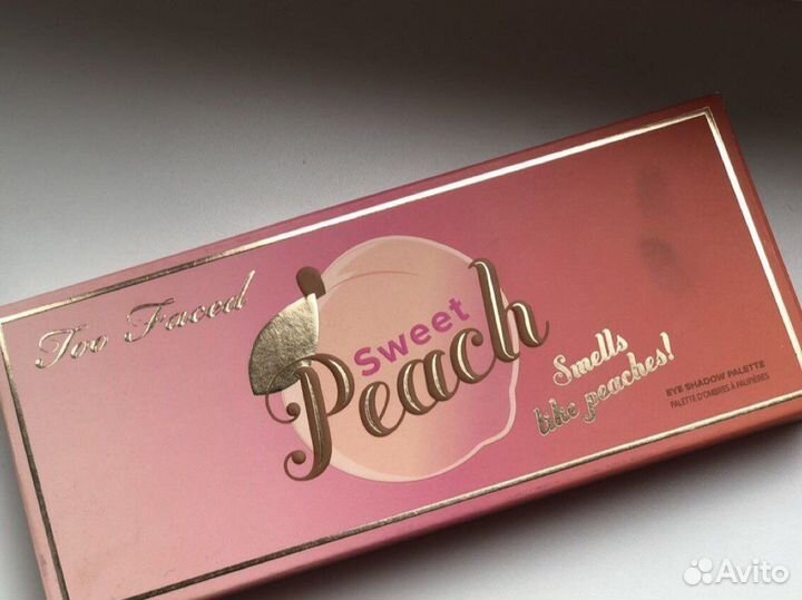 Палетка теней too faced