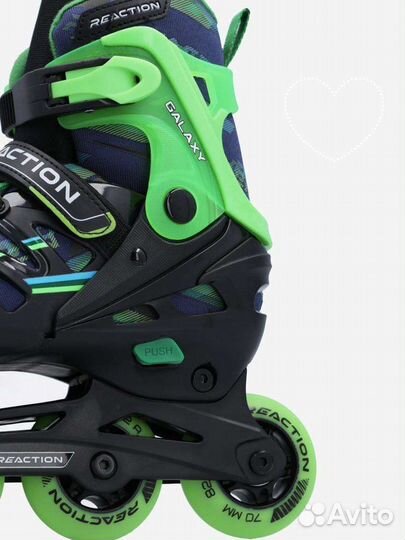 Раздвижные роликовые коньки 32-35