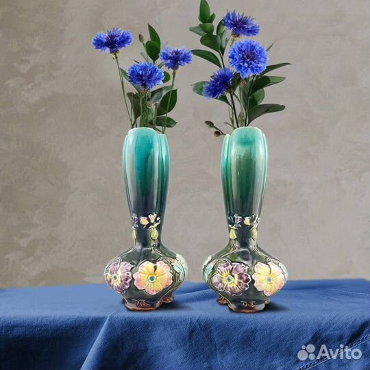 Ваза парные антикварные модерн