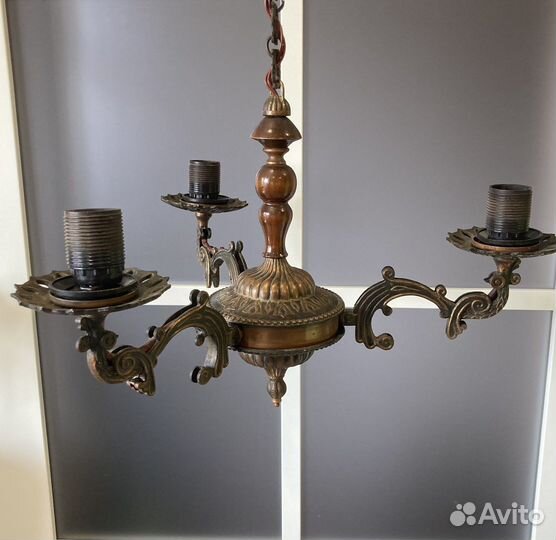 Бронза люстра СССР
