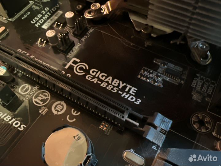 Gigabyte B85-HD3 + Xeon 1270 lga1155
