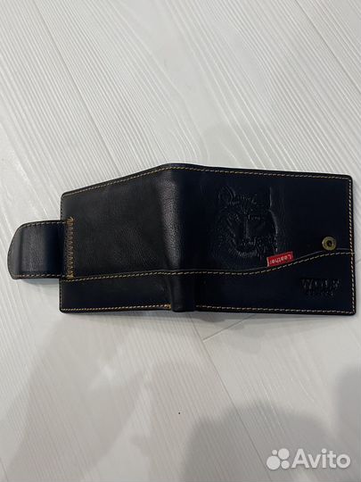 Кошелек steppe wolf кожаный