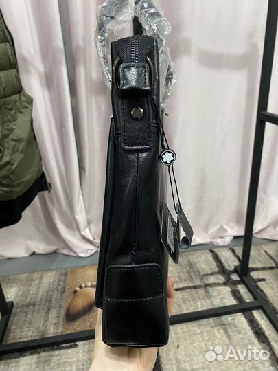 Сумка мужская новая натуральная кожа