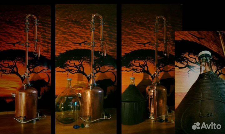 Самогонный аппарат медный