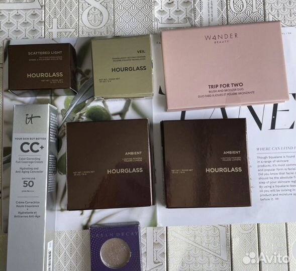 Rose inc, charlotte tilbury, hourglass