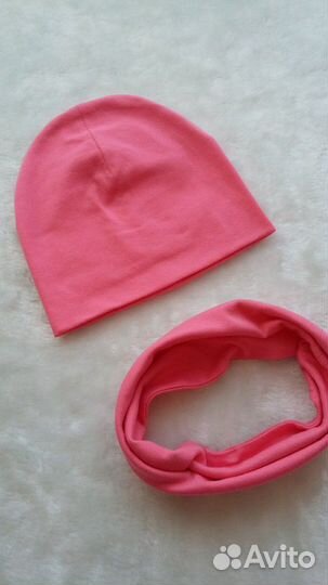 Комплект шапка, шарф