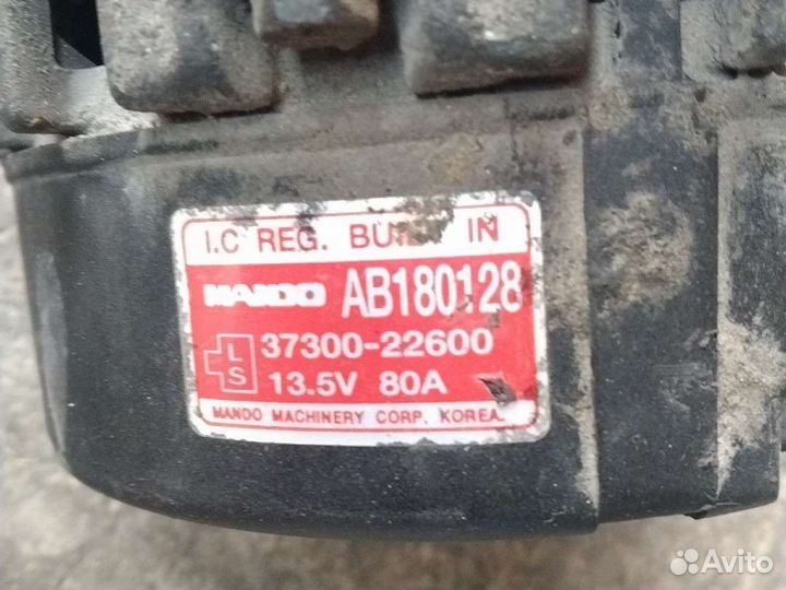 Генератор hyundai accent