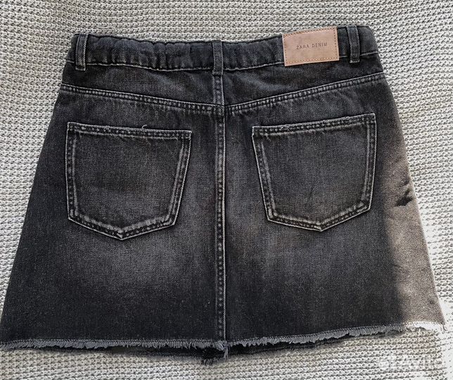 Джинсовая юбка zara
