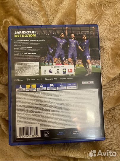 Fifa 22 ps4 диск